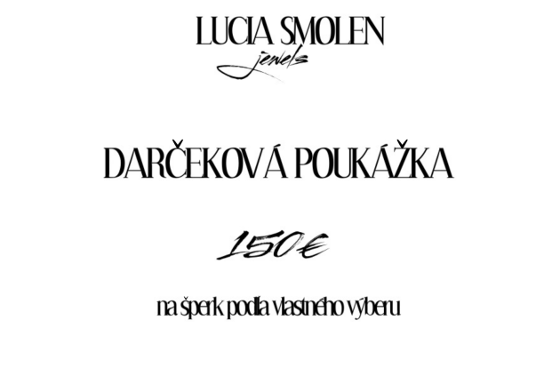 Darčekový poukaz 150 eur